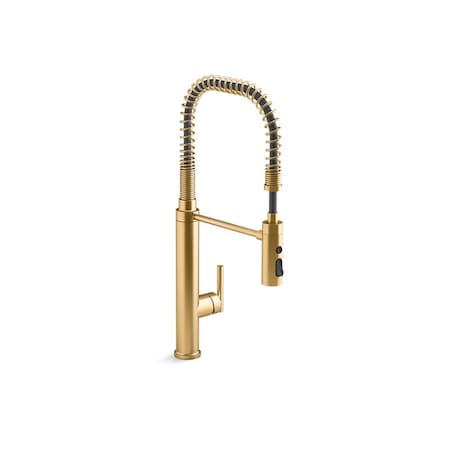 Kohler Purist Single-Handle Semi-Professional Kitchen Sink Faucet 24982-2MB